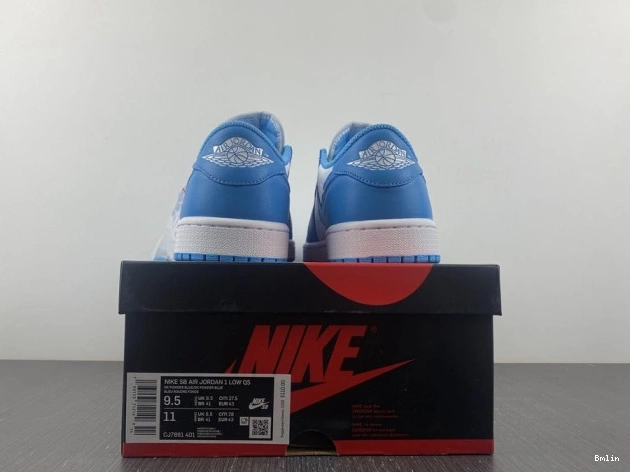 Bmlin Low UNC Air CJ7891-401 Nike x SB Jordan 1 0721